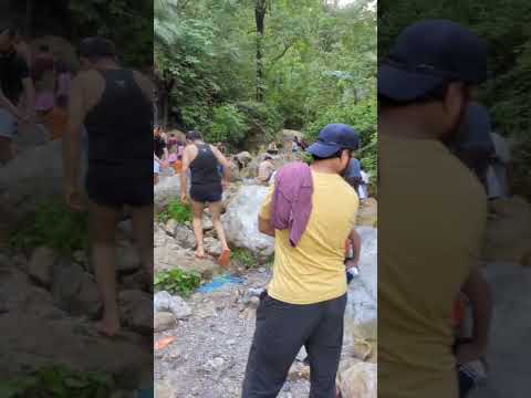 Secret waterfall in Rishikesh