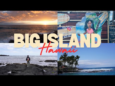 BigIsland大岛Hawaii: Volcanoes, Kona Coffee, & Night Snorkeling with Manta Rays!唯一可以夜潜看魔鬼鱼的地方 【中/Eng】