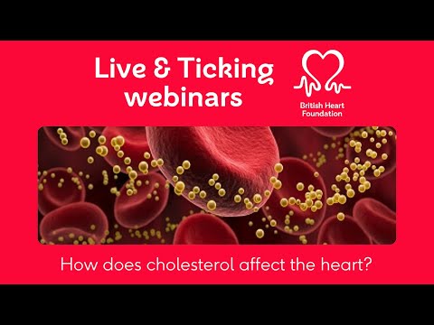 BHF Live & Ticking January 2024 – How does cholesterol affect the heart?