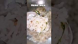 Tempting herb rice 🤤 #temptingfood #youtubeshorts #food #shorts #viral #subscribe