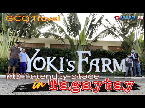 YOKI'S FARM | Kid friendly Quarantine Family vlog in Tagaytay | Kids allowed