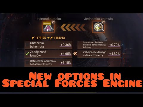 @StateofSurvivalOfficial New options in Special Forces Engine