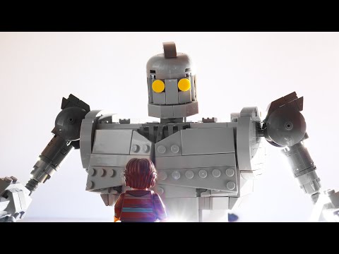 I built the Lego Iron Giant AGAIN