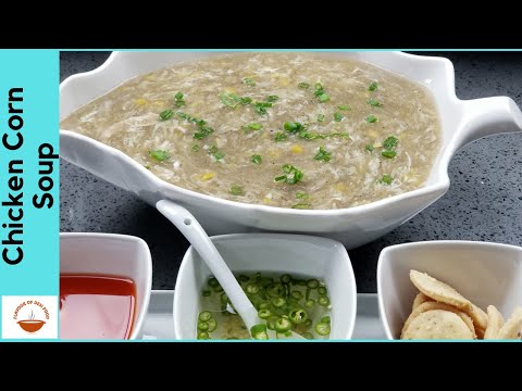 Chicken corn soup | Weight loss healthy chicken soup recipe | Flavour of Desi Food - EP 14