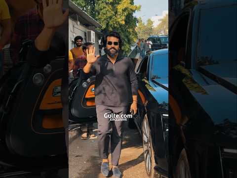 #RamCharan arrives on the sets of #UnstoppablewithNBK for #GameChanger promotions