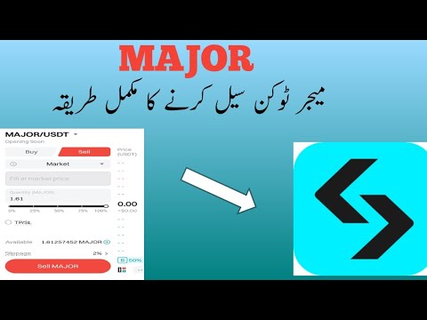 How to Sell Major Coin| How to Sell Major Coin on Bitget| Major Coin sell krne ka tariqa