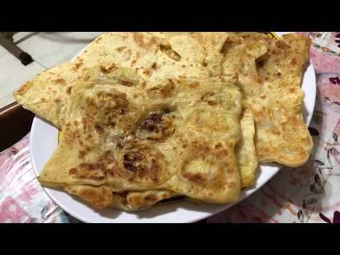 Stay At Home - Homemade Roti Prata / Roti Canai / Indian Style Pancake! Simple to make!