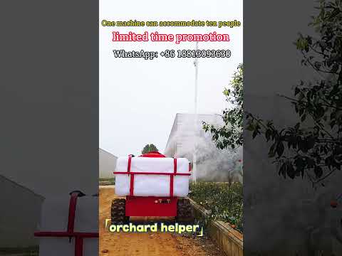 Orchard helper, one machine can support ten people.#agricultural #dealer#Remote control sprayer