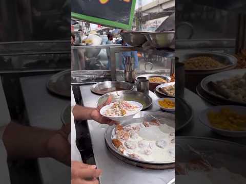 Lahori Dahi bhalle#streetfoodvideos#foodie #food #shorts #viralshort #shortvideo