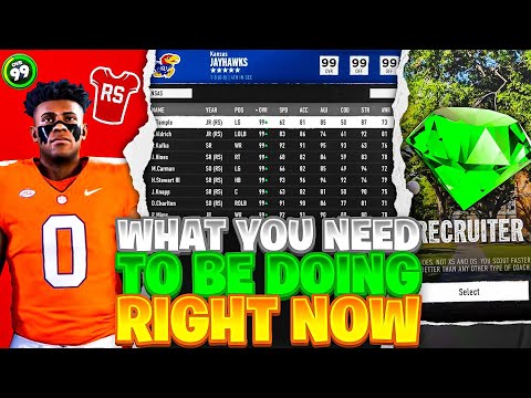 What You Need to Be Doing Right Now in College Football 25 Dynasty Mode