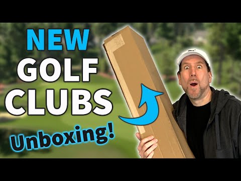 I Got NEW Golf Clubs! Unboxing Srixon & Cleveland Clubs!