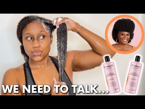 Aunty Tab Whats This 👀!| *NEW* Donna’s Recipe Sweet Potato Pie Shampoo & Conditioner Review