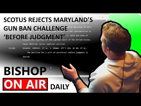 SCOTUS rejects Maryland’s gun ban challenge ‘before judgment’