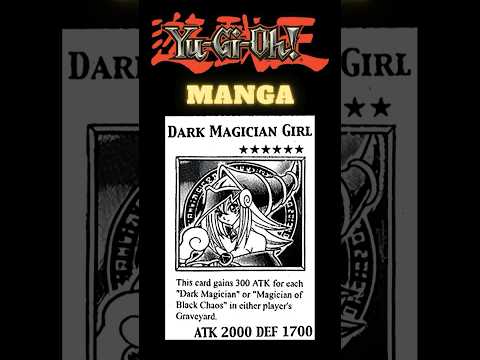 Yu-Gi-Oh Manga vs Anime cards part 4 #yugioh #cards #darkmagiciangirl #manga #anime #tcg