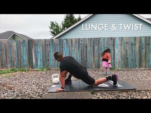 Lunge + T-Spine Twist