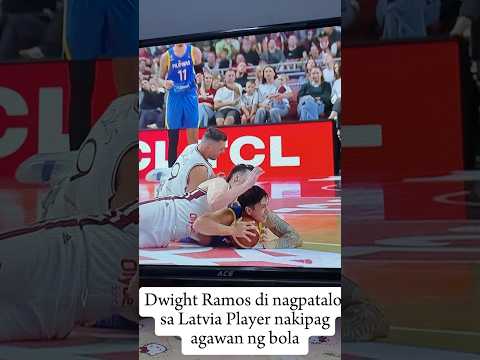 Dwight Ramos grabe makipag agawan ng bola sa Latvia player di papatalo #gilaspilipinas #dwightramos