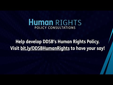 DDSB Human Right Policy Consultations