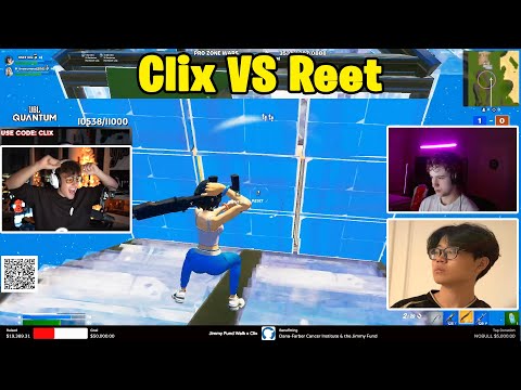 Clix and Rise VS Reet & Khanada 2v2 TOXIC Fights!