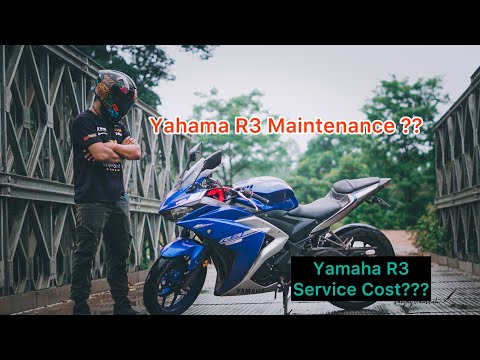 Yamaha R3 Maintenance || Service Cost✅|| Yamaha R3|| All Details