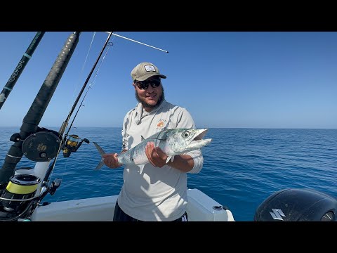 Reeling in the Excitement: Witness the Thrill of the First Kingfish on My Boat! #danthefishman