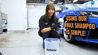 Unveiling the Ultimate Car Care Secret: SurLuster Long-Lasting Water-Repellent Wax Shampoo!