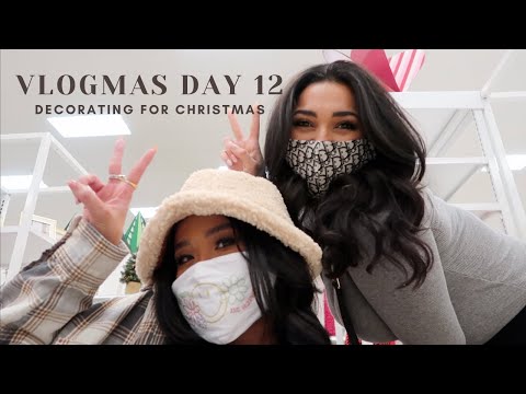 SHOPPING FOR XMAS DECOR | VLOGMAS DAY 12