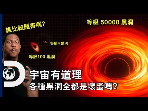 黑洞全是破壞狂嗎？其實沒有黑洞你不會存在的~ 各種不同等級的黑洞比一比！《宇宙有道理》