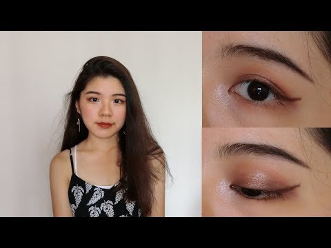 暖調橘棕歐美妝 Warm Orange And Brown Make-up | Ella Lin