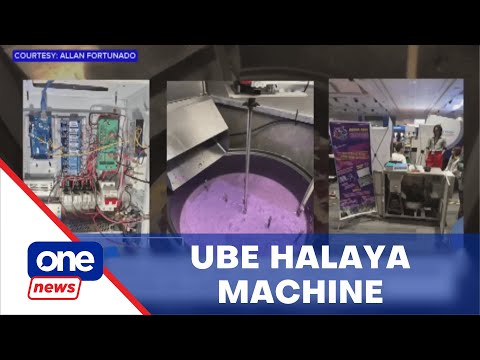 Engineering students develop ube halaya maker