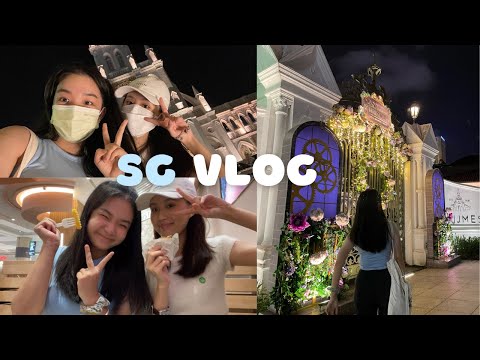 VLOG 🎅🏻 A dreamy late night in the city... | CHIJMES Singapore 这里太梦幻了！