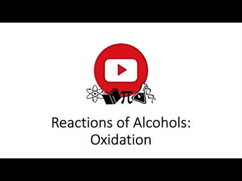 Reactions of Alcohols- Oxidation