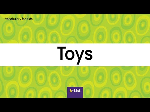 Vocabulary for Kids l Toys