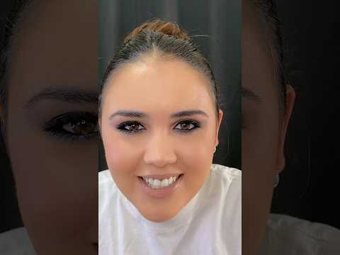 Tutorial de maquiagem marcante #makeuptutorial #automaquiagem #olhoscastanhos #maquiagem #makeup