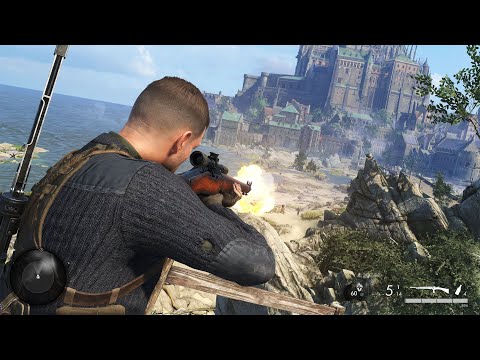 Sniper Elite 5 Gameplay Walkthrough - FIRST MISSION (No Commentary)