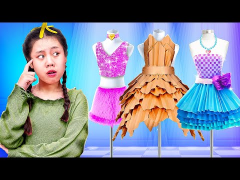 Poor Baby Doll Becomes Fashionista! - Funny Stories About Baby Doll