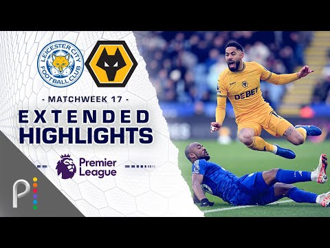 Leicester City v. Wolves | PREMIER LEAGUE HIGHLIGHTS | 12/22/2024 | NBC Sports