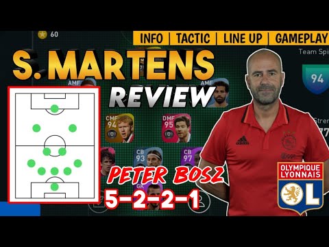 S. MARTENS 5221 MANAGER REVIEW | NEW OLYMPIQUE LYON MANAGER | PES 2021 MOBILE