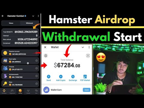 Live 🔴 Hamster Kombat Withdrawal 26 September 🐹 Hamster Kombat Airdrop Withdrawal | Hamster Airdrop