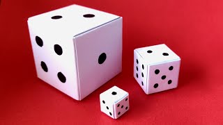 make your own paper Dice |Origami Dice |How to make a paper Dice?