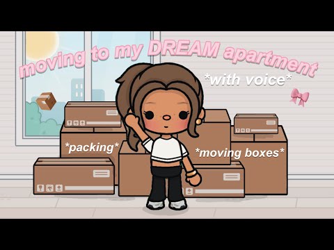 📦 moving to my dream apartment in toca world *NYC* | *with voices* | toca life world roleplay