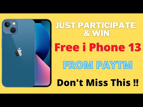 Win Free Apple i Phone 13 🔥 | New Offer in Paytm App | Malayalam