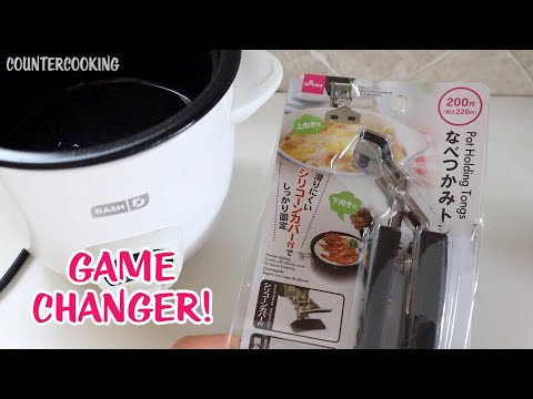 This Is A Game Changer For The Dash Mini Rice Cooker! Daiso Pot Tongs Review