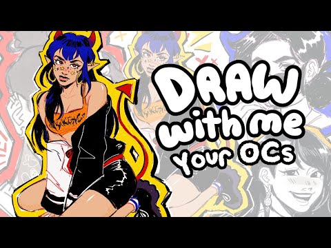 ♡ drawing YOUR characters with the XPPen Artist Pro 14 (Gen 2)! // draw with me GIVEAWAY