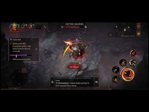 Diablo Immortal: Elder Rift Gameplay