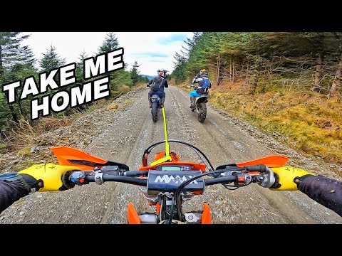 First Ride Back On The KTM Turns Into A Rescue Mission