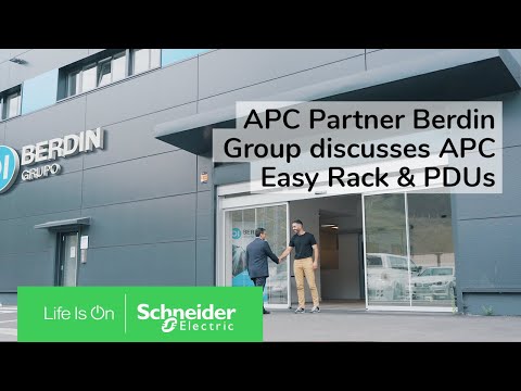 Berdin Group's, Jon Robles talks about APC Easy Rack & PDUs solution