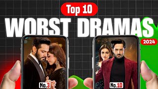 "10 Worst Pakistani Dramas of 2024"