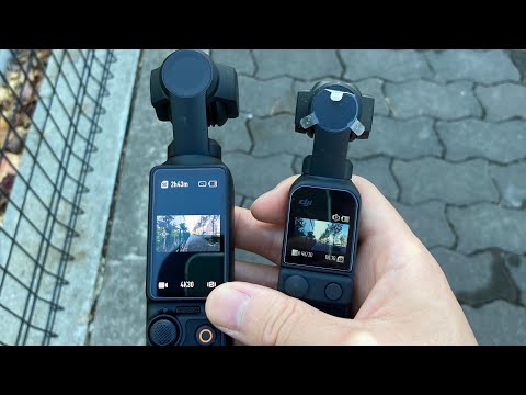 DJI OsmoPocket3とDJI Pocket2との非常に簡単な全く参考にならない比較