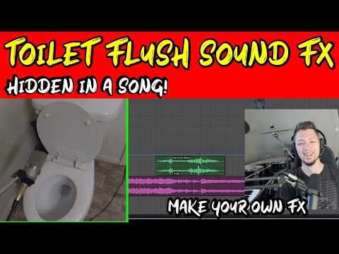 Recording a Toilet Flush To Create Pop, Club and Dance Sound FX! YouTube Short