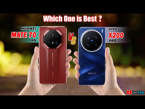 🔥 Duel High Tech!! Huawei Mate 70 RS Vs Vivo X200 Pro Off in a Smartphone Showdown!